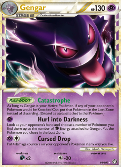 Gengar - pokemon TCG Card
