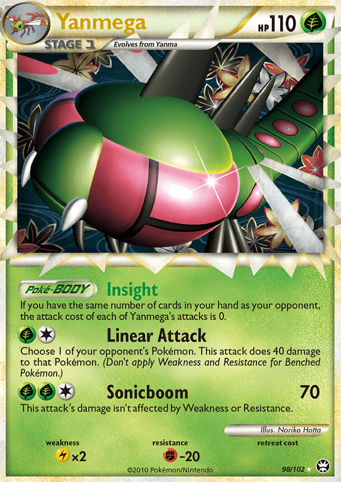 Yanmega - Pokémon TCG Card
