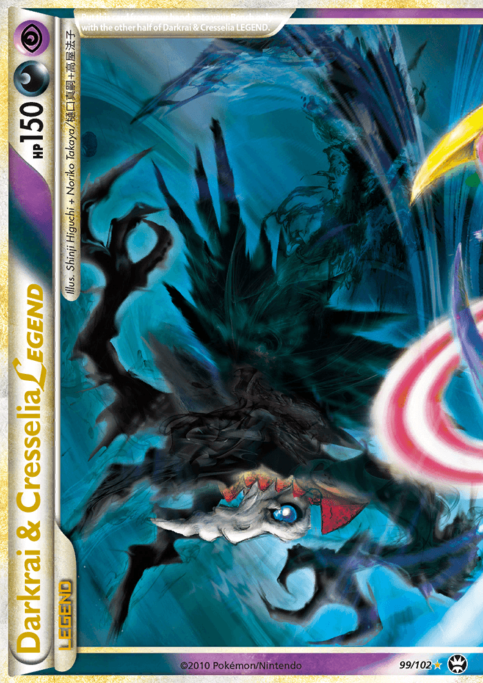 Darkrai & Cresselia LEGEND - Pokémon TCG Card