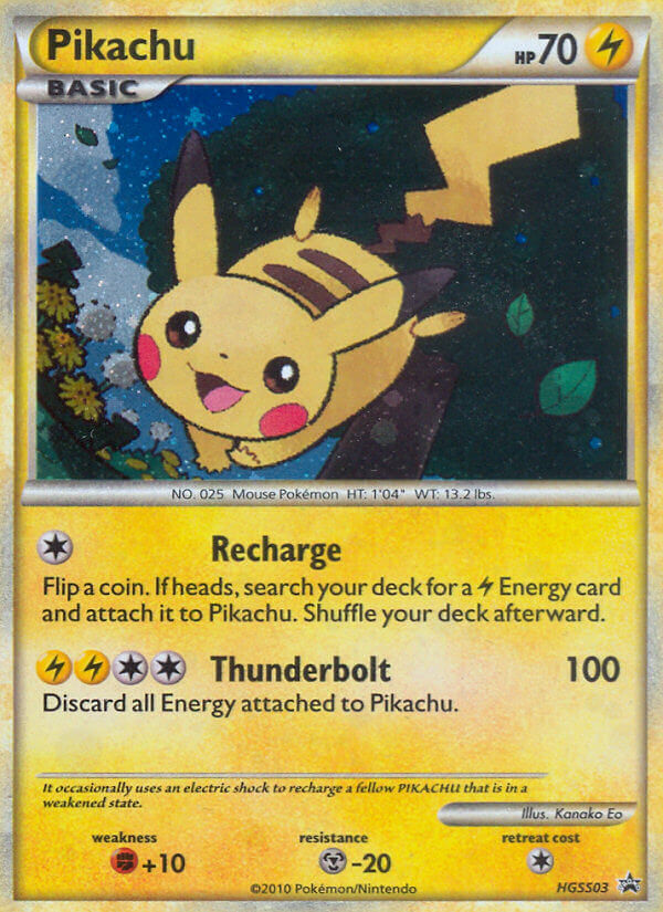 Pikachu - Pokémon TCG Card