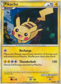 Pikachu - pokemon TCG Card