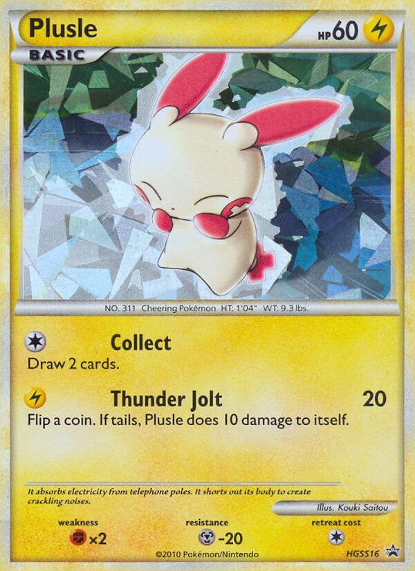 Plusle - Pokémon TCG Card