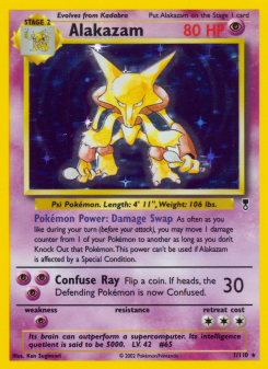 Alakazam - pokemon TCG Card