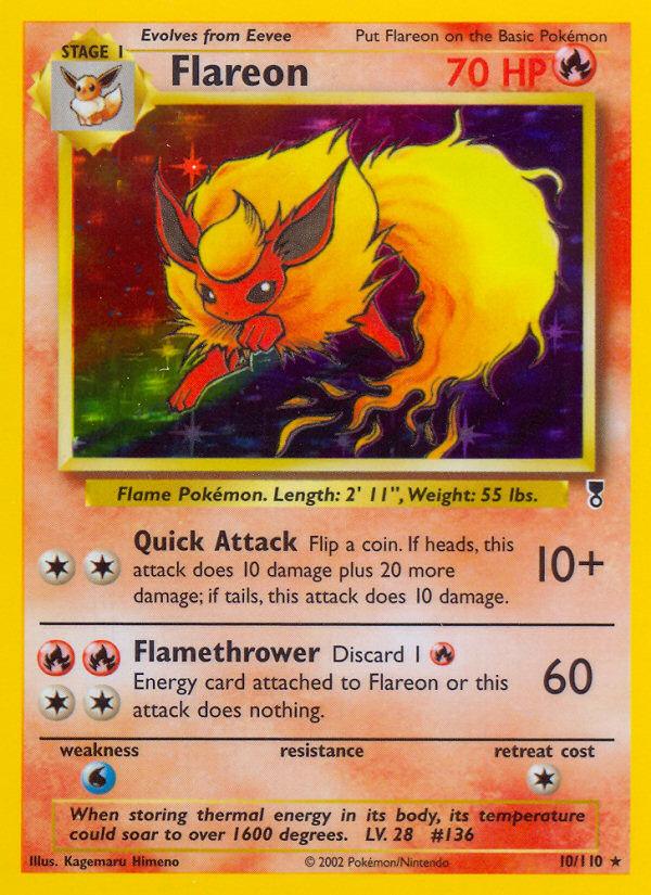 Flareon - Pokémon TCG Card