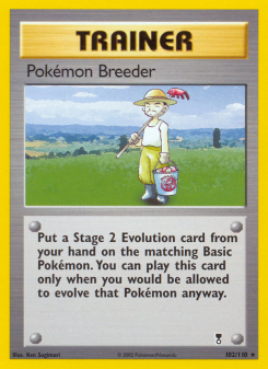 Pokémon Breeder - pokemon TCG Card