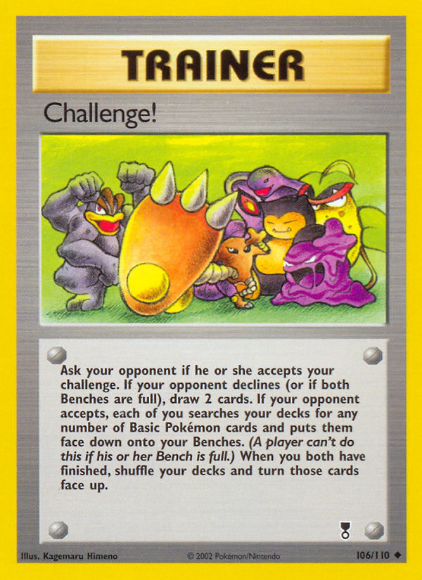 Challenge! - Pokémon TCG Card