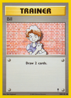 Bill - pokemon TCG Card