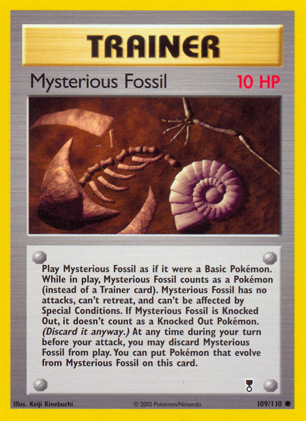 Mysterious Fossil - Pokémon TCG Card