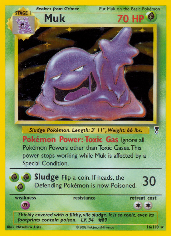 Muk - Pokémon TCG Card
