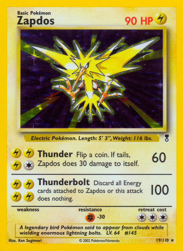 Zapdos - Pokémon TCG Card