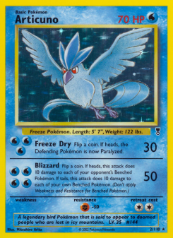Articuno - pokemon TCG Card