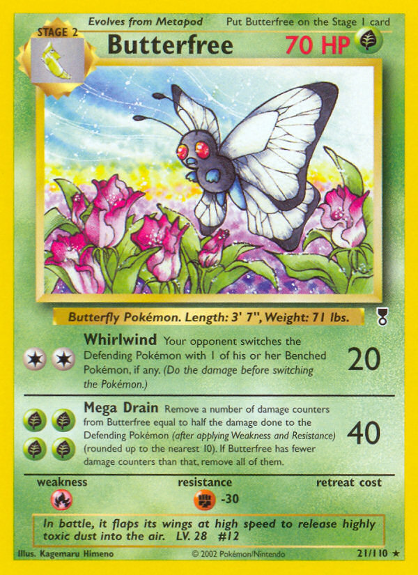 Butterfree - Pokémon TCG Card