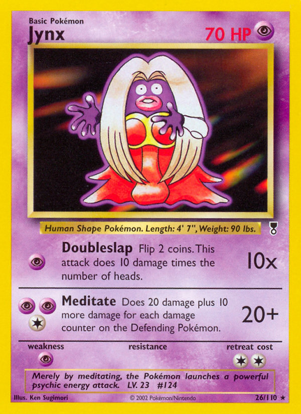 Jynx - Pokémon TCG Card