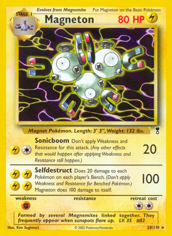 Magneton - Pokémon TCG Card