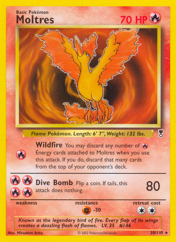 Moltres - Pokémon TCG Card
