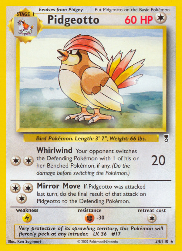 Pidgeotto - Pokémon TCG Card