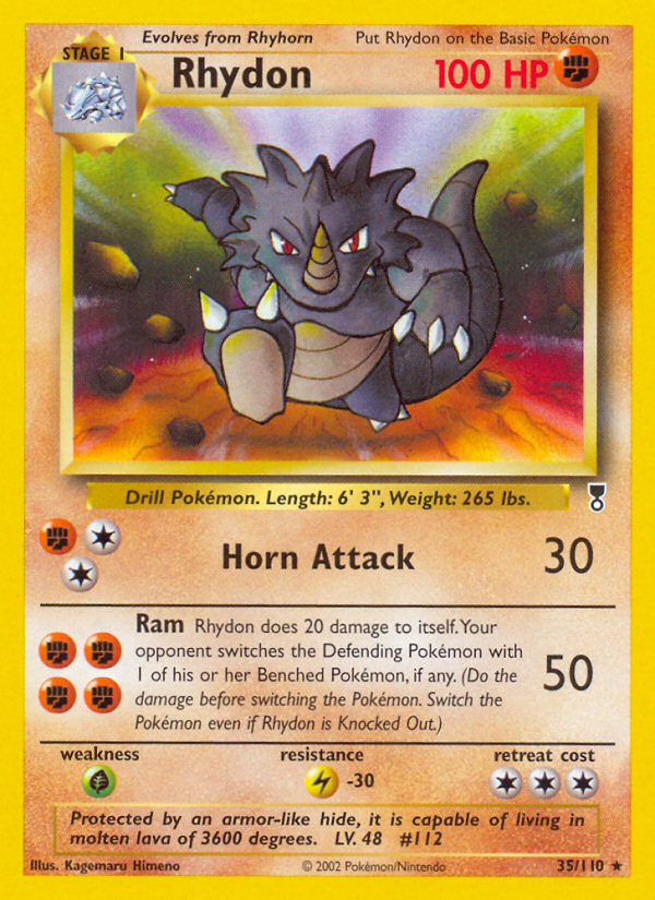 Rhydon - Pokémon TCG Card