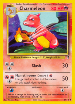 Charmeleon - pokemon TCG Card