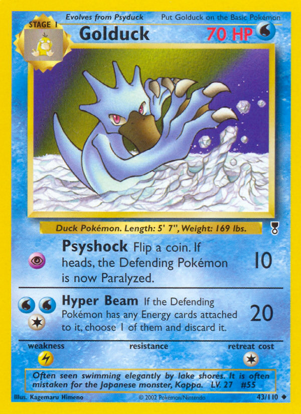 Golduck - Pokémon TCG Card