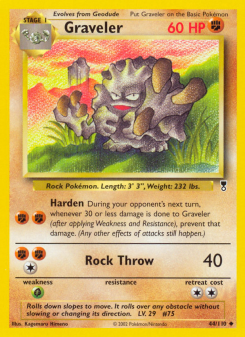 Graveler - pokemon TCG Card