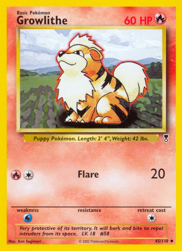 Growlithe - Pokémon TCG Card