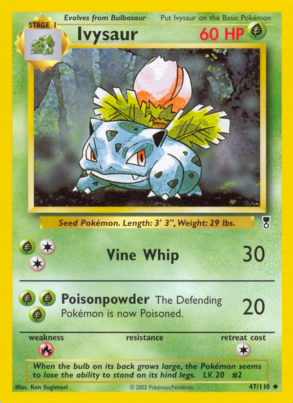 Ivysaur - Pokémon TCG Card