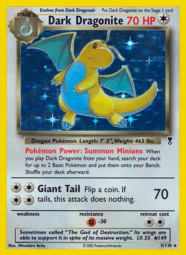 Dark Dragonite - Pokémon TCG Card