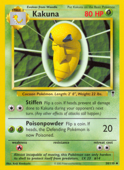 Kakuna - pokemon TCG Card