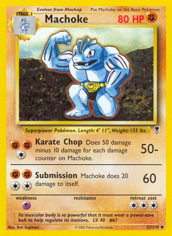 Machoke - Pokémon TCG Card