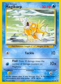 Magikarp - pokemon TCG Card