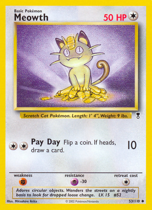 Meowth - Pokémon TCG Card