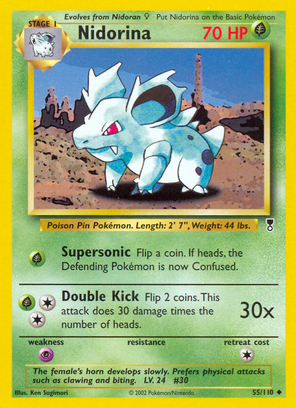 Nidorina - Pokémon TCG Card