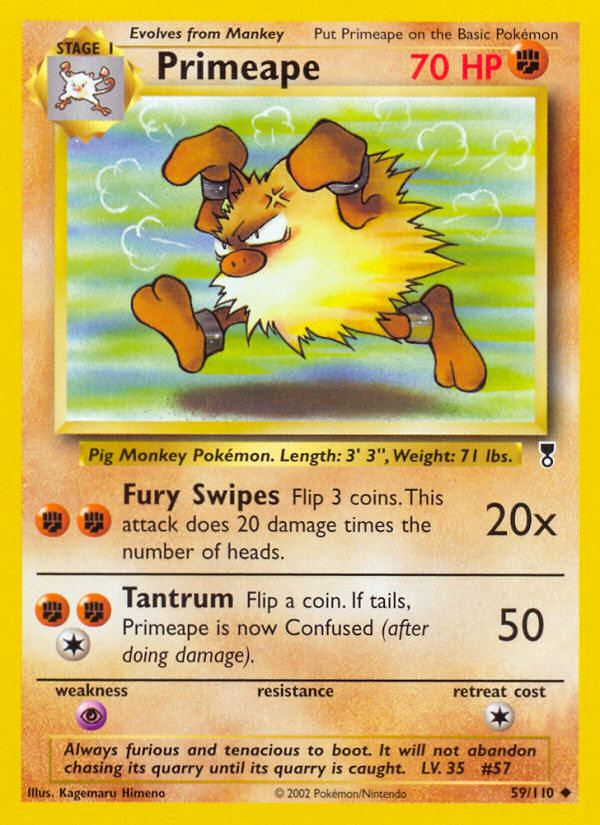 Primeape - Pokémon TCG Card