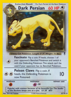 Dark Persian - pokemon TCG Card