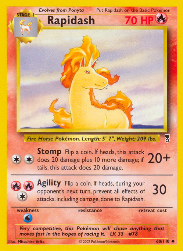 Rapidash - Pokémon TCG Card
