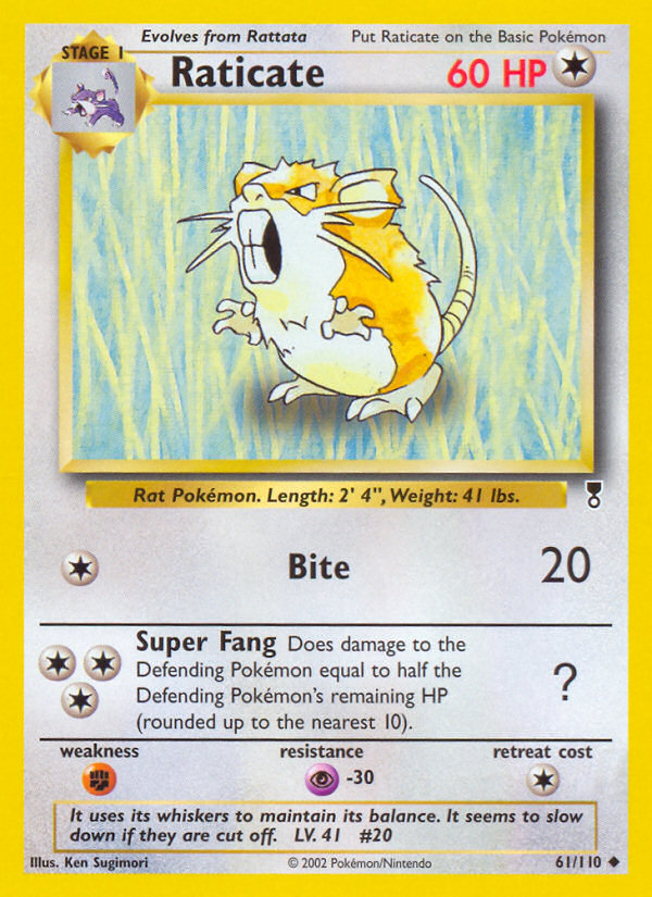 Raticate - Pokémon TCG Card