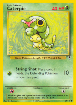 Caterpie - pokemon TCG Card