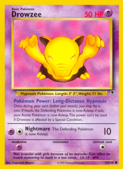 Drowzee - pokemon TCG Card