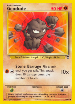 Geodude - pokemon TCG Card