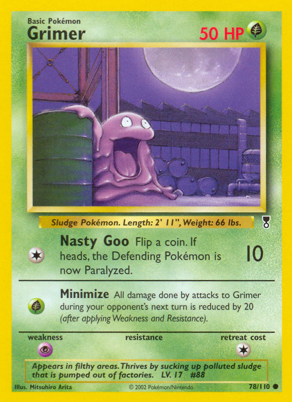 Grimer - Pokémon TCG Card