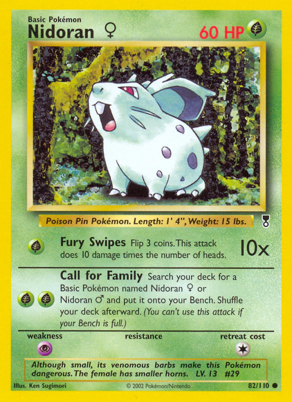 Nidoran♀ - Pokémon TCG Card