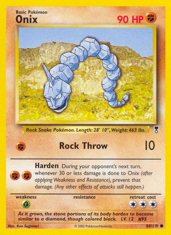 Onix - Pokémon TCG Card