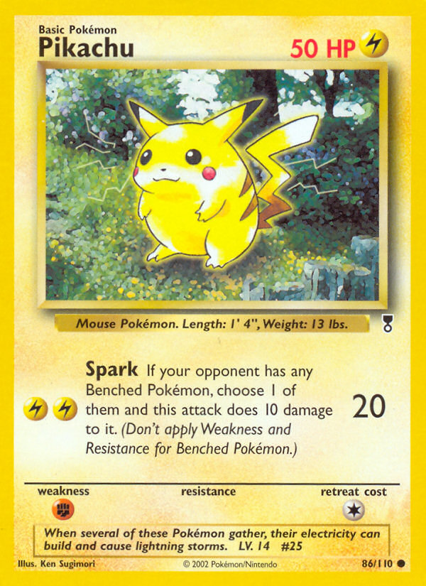 Pikachu - Pokémon TCG Card