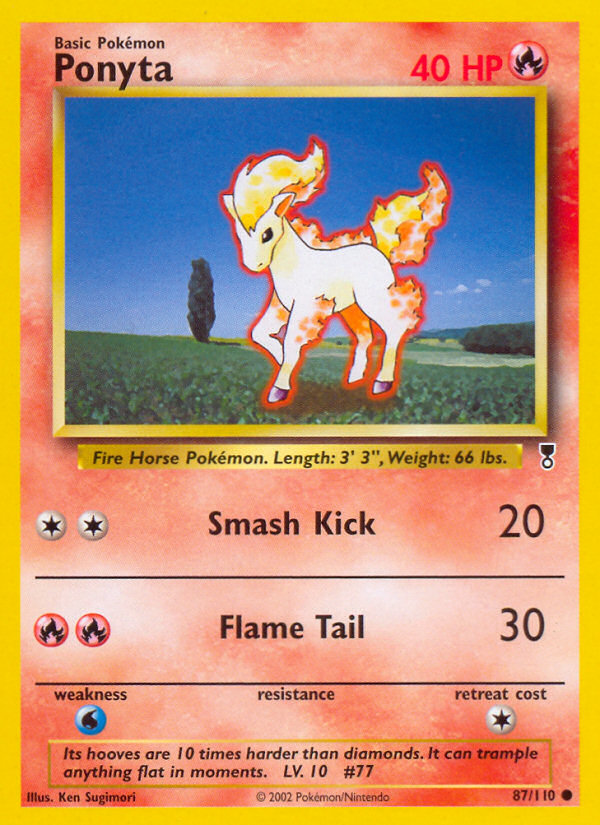 Ponyta - Pokémon TCG Card