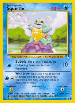 Squirtle - pokemon TCG Card