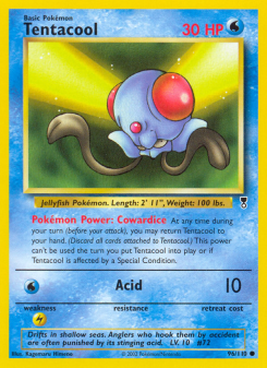 Tentacool - pokemon TCG Card