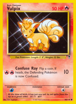 Vulpix - pokemon TCG Card