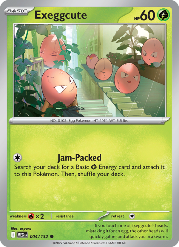 Exeggcute - Pokémon TCG Card