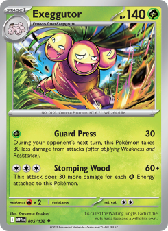 Exeggutor - pokemon TCG Card