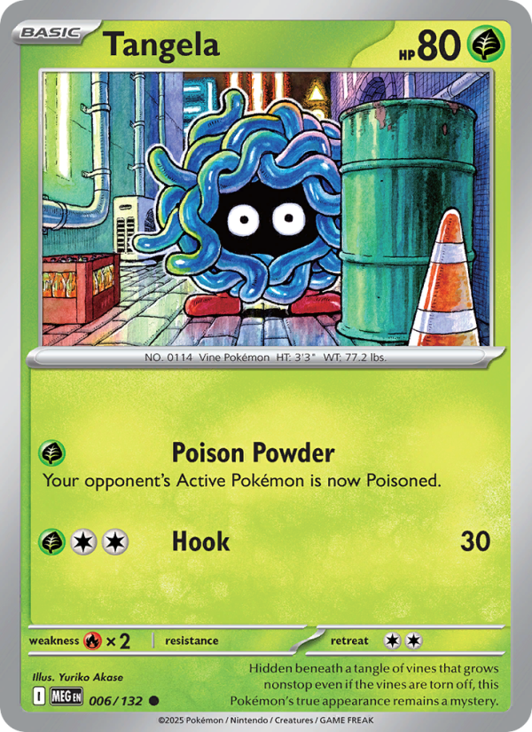 Tangela - Pokémon TCG Card